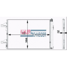 1520111 KUHLER SCHNEIDER Конденсатор, кондиционер