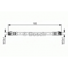 1 987 481 437 BOSCH Тормозной шланг