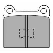 FBP-0248 FREMAX Комплект тормозных колодок, дисковый тормоз