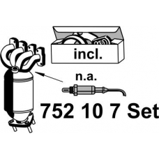 752107 ERNST Катализатор; Катализатор коллектора
