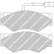 FVR852 FERODO Комплект тормозных колодок, дисковый тормоз