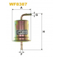 WF8387 WIX Топливный фильтр