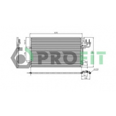 PR 2537C1 PROFIT Конденсатор, кондиционер