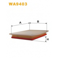 WA9403 WIX Воздушный фильтр