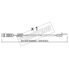 SU.162 TRUSTING Сигнализатор, износ тормозных колодок