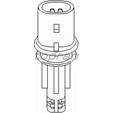 206 225 TOPRAN Датчик, температура впускаемого воздуха