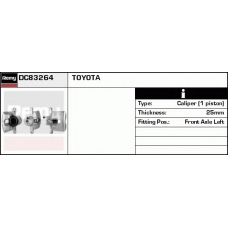 DC83264 DELCO REMY Тормозной суппорт