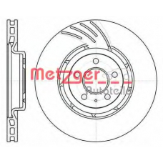 61111.10 METZGER Тормозной диск