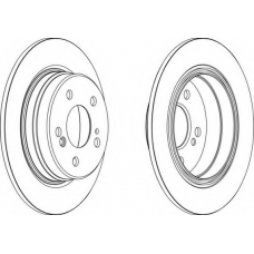 DDF224-1 FERODO Тормозной диск