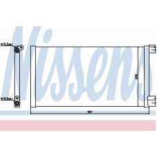 94785 NISSENS Конденсатор, кондиционер