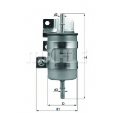 KL 598 KNECHT Топливный фильтр