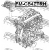 FM-CB4ZTRH FEBEST Подвеска, двигатель