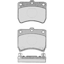 470.0 RAICAM Комплект тормозных колодок, дисковый тормоз