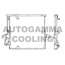 101565 AUTOGAMMA Конденсатор, кондиционер