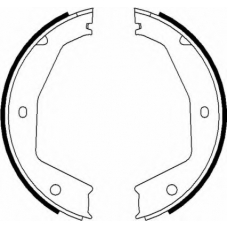 8DA 355 050-121 HELLA Комплект тормозных колодок, стояночная тормозная с