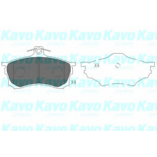KBP-5506 KAVO PARTS Комплект тормозных колодок, дисковый тормоз