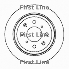 FBD411 FIRST LINE Тормозной диск