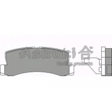 T114-25J ASHUKI Комплект тормозных колодок, дисковый тормоз