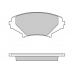 12-1170 E.T.F. Комплект тормозных колодок, дисковый тормоз
