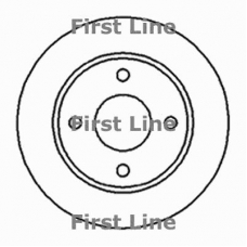 FBD1020 FIRST LINE Тормозной диск