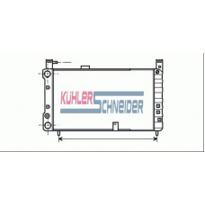 1702201 KUHLER SCHNEIDER Радиатор, охлаждение двигател