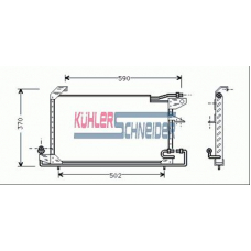 1321401 KUHLER SCHNEIDER Конденсатор, кондиционер