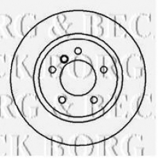 BBD4127 BORG & BECK Тормозной диск