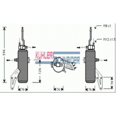 8904301 KUHLER SCHNEIDER Осушитель, кондиционер