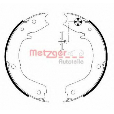 MG 203 METZGER Комплект тормозных колодок, стояночная тормозная с