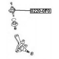 0220-0F0 ASVA Несущий / направляющий шарнир