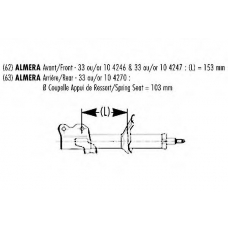 104247 RECORD FRANCE Амортизатор