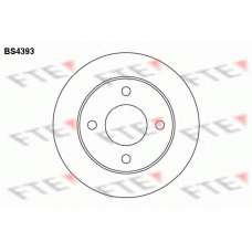 BS4393 FTE Тормозной диск