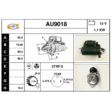 AU9018 SNRA Стартер