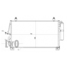 033-016-0005 LORO Конденсатор, кондиционер