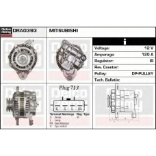 DRA0393 DELCO REMY Генератор