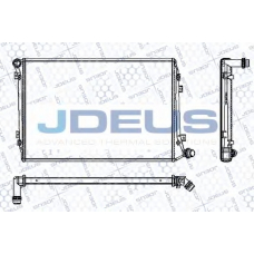 RA0300490 JDEUS Радиатор, охлаждение двигателя