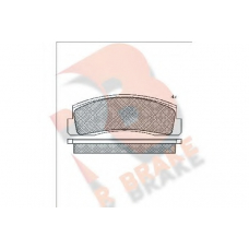 RB0269 R BRAKE Комплект тормозных колодок, дисковый тормоз