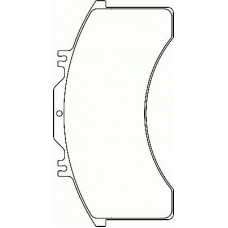 C3010P8504 PAGID Комплект тормозных колодок, дисковый тормоз