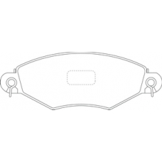 PN-0178 JNBK Колодки тормозные