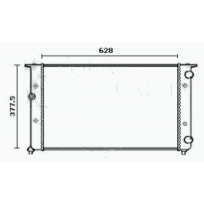 RM0559 EQUAL QUALITY Радиатор, охлаждение двигателя