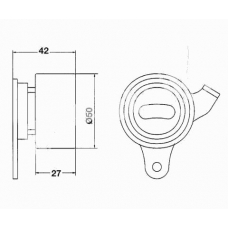 ITB-6207 IPS Parts Устройство для натяжения ремня, ремень грм