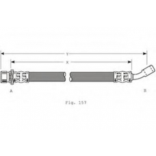 PHD356 TRW Тормозной шланг