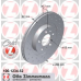 100.1234.52 ZIMMERMANN Тормозной диск