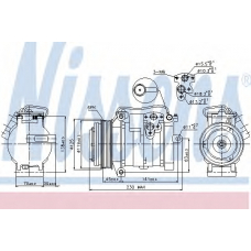 89315 NISSENS Компрессор, кондиционер