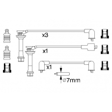 0 986 356 946 BOSCH Комплект проводов зажигания