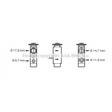 BW1088 Prasco Расширительный клапан, кондиционер