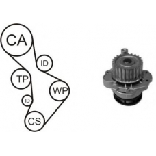 WPK-174301 AIRTEX Водяной насос + комплект зубчатого ремня
