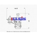 751848N AKS DASIS Термостат, охлаждающая жидкость