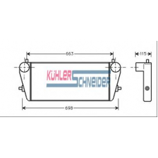 0670071 KUHLER SCHNEIDER Интеркулер