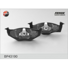 BP43190 FENOX Комплект тормозных колодок, дисковый тормоз